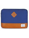 Maletín Portatil - HERITAGE SLEEVE 15,6" Azul-Marrón - E-vitta - EVLS000161