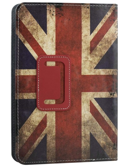 Funda para tablet - Stand 2P - Diseño Inglaterra - 25,6cm / 10,1'' - E-vitta EVUN000295 kiwiku.com
