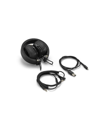Auriculares Marshall Major III Negro plegables con cable  MAJOR-MKIII-BLK kiwiku.com