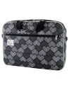 Maletín para portátiles - Style - Diseño corazones - de 15,4'' a 16'' - E-vitta - EVLB000205