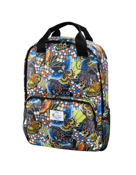 Mochila para portátiles - Style - Diseño mariposas - de 15,4'' a 16'' - E-vitta EVBP001007 kiwiku.com