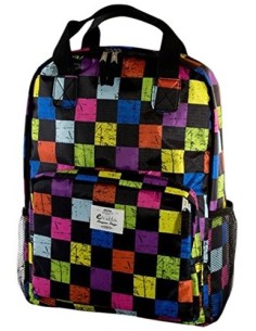 Mochila para portátiles - Style - Diseño cuadrados - de 15,4'' a 16'' - E-vitta EVBP001002 kiwiku.com