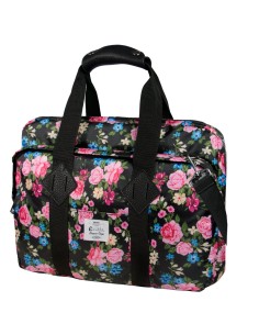 Maletín para portátiles - Diseño rosas - de 14'' a 16'' - E-vitta EVLB000466 kiwiku.com