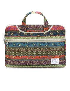 Funda para portátiles - Estilo Bohemio - Color naranja + print - 15,6'' - E-vitta  EVLS000103 kiwiku.com
