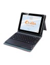 Funda para tablet con teclado USB y Touchpad - Color rojo - de 9,7'' a 10,1'' - E-vitta -EVUN000707