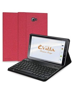 Funda para tablet Samsung GT A T580 - Con teclado Bluetooth - Color Rojo - 10,1'' - E-vitta EVSG000521 kiwiku.com