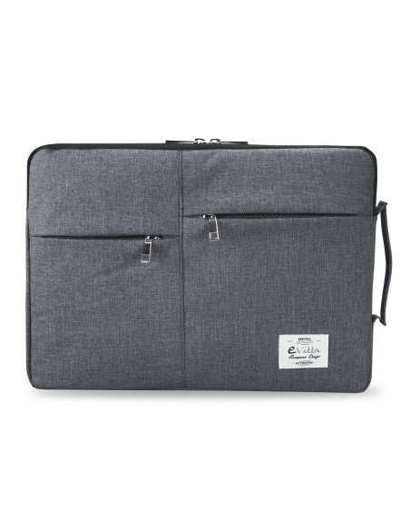 Maletín para portátil - Top Sleeve - de 13,3'' a 14'' - Color Gris - E-vitta EVLS000261 kiwiku.com