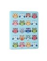 Funda para tablet - Stand 2P Urban Trendy - de 9'' a 10'' - Estampado Buhos - E-vitta - EVUS2PP045