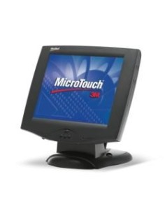 Monitor 15tft serie tactil negro