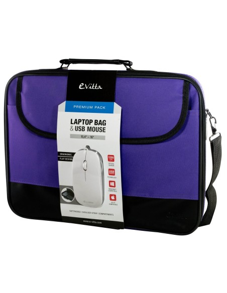Maletín para portátil - Color Morado- de 15,4 '' a 16'' - E-vitta EVLB000302 kiwiku.com