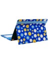 Funda universal para tablet - Con teclado USB - Diseño margaritas - de 9,7'' a 10,1'' - E-vitta - EVUN000801