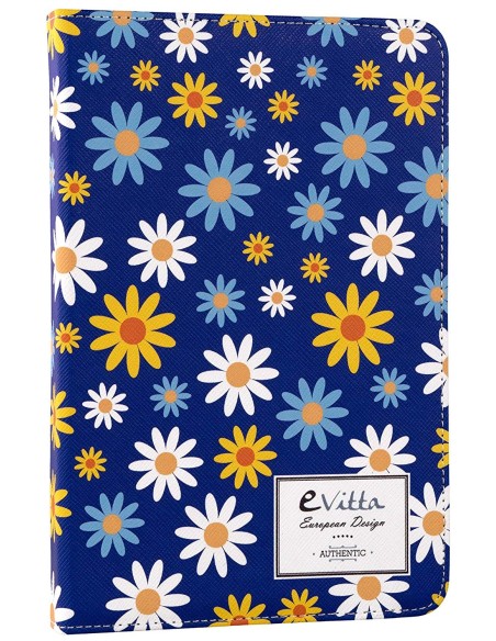 Funda para tablet - Stand 2P Urban Trendy - Diseño Margaritas - de 9'' a 10,1'' - E-vitta EVUS2PP028 kiwiku.com