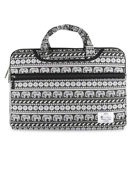 Maletín para portátil - Estampado Elefante - de 13,3'' a 14'' EVLS000052 kiwiku.com