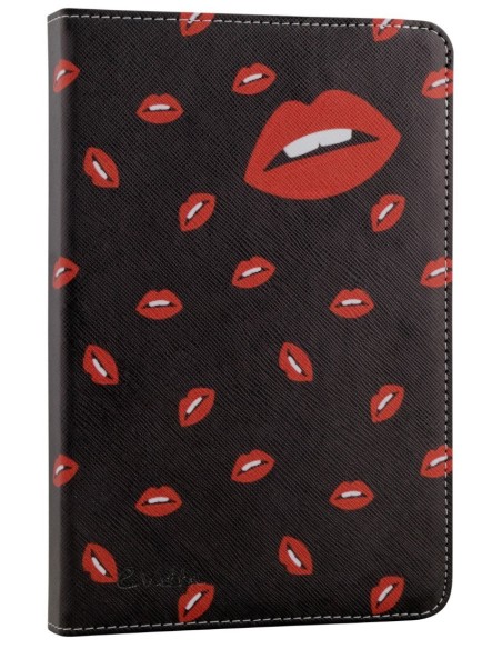 Funda para tablet - Stand 2P Urban Trendy - Diseño Labios - de 9'' a 10,1'' - E-vitta EVUS2PP012 kiwiku.com