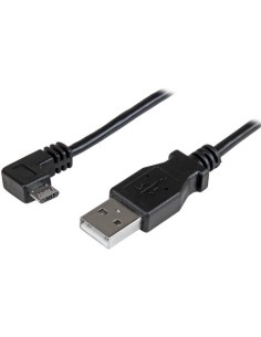 Cable de 1m Micro USB conector acodado a la derecha Cable de Carga Sincronización USBAUB1MRA