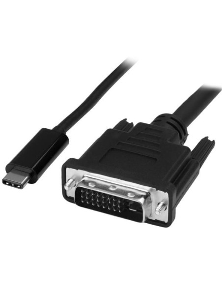 Cable de 1m USB-C a DVI - 1920 x 1200 - Negro CDP2DVIMM1MB kiwiku.com