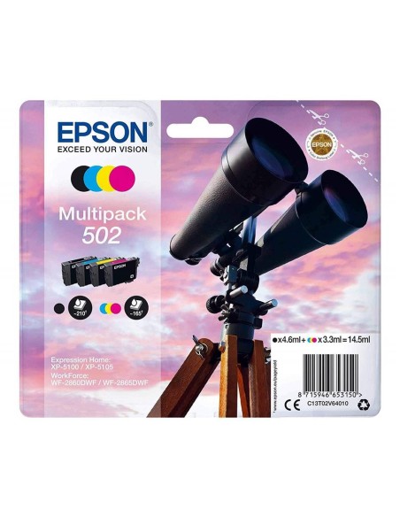 Cartucho de tinta Original EPSON Binoculares C13T02V64010 Multipack 502 kiwiku.com