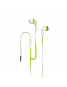 Intrauricular - Color Verde/Blanco - 1,2m - Jack 3,5'' - Talius EA-1001-GR kiwiku.com