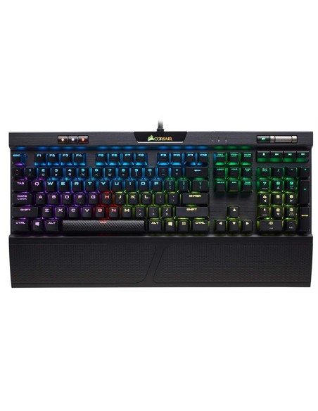Teclado corsair k70 rgb mk.2 rapidfire cherry mx speed (español) ch-9109014-es CH-9109014-ES kiwiku.com