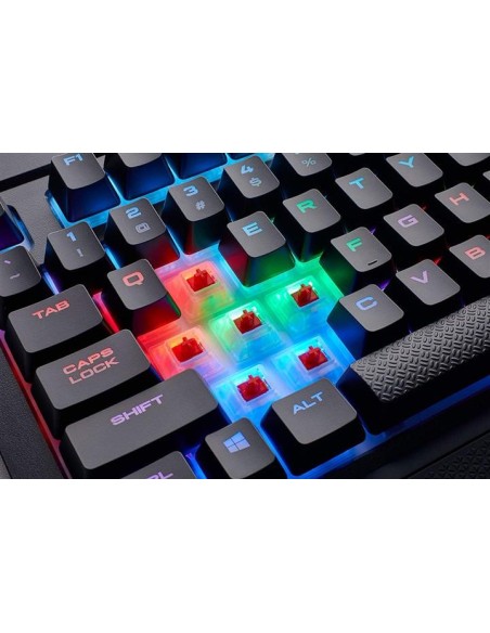 Teclado corsair k68 rgb cherry mx red español ch-9102010-es CH-9102010-ES kiwiku.com
