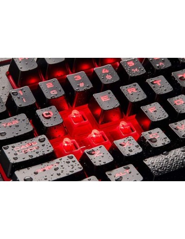 Teclado corsair k68 cherry mx red español CH-9102020-ES kiwiku.com