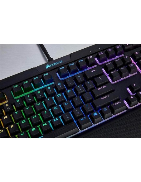 Teclado corsair gaming strafe rgb mk.2 cherry mx silent español CH-9104113-ES kiwiku.com
