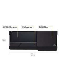 Corsair tablero de juego portatil inalambrico para teclado k63 CH-9510000-WW kiwiku.com 2