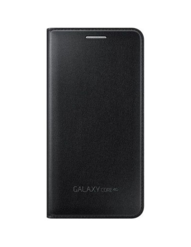 Funda original Samsung para Galaxy Core LTE - Color Negro - Samsung EF-WG386BBEGWW  kiwiku.com