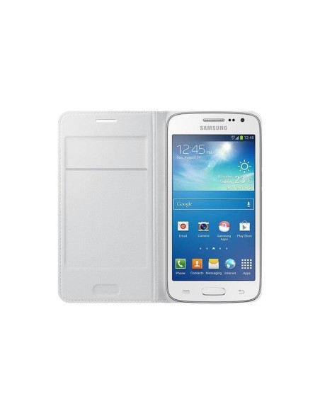 Funda original Samsung para Galaxy Core LTE - Color Blanco EF-WG386BWEGWW kiwiku.com