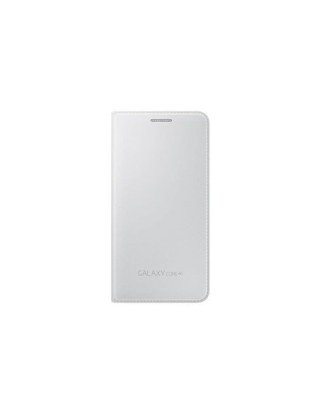 Funda original Samsung para Galaxy Core LTE - Color Blanco EF-WG386BWEGWW kiwiku.com