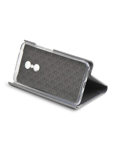 Funda Folio para Xiaomi Redmi 5 - Color Plata - Muvit MUFLS0203 kiwiku.com