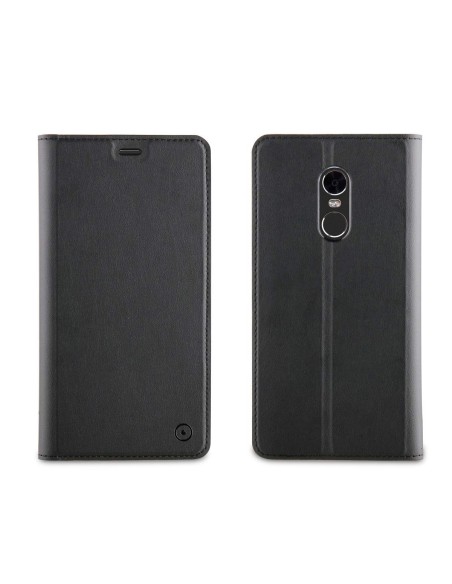 Funda Folio para Xiaomi Redmi Note 4 - Color Negro - Muvit MUFLS0190 kiwiku.com