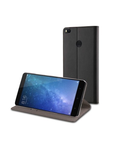 Funda Folio para Xiaomi Redmi Note 4 - Color Negro - Muvit  MUFLS0189 kiwiku.com