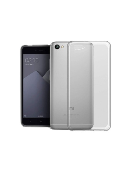 Funda para Xiaomi Redmi Note 5A - Color Transparente - Muvit MUCRS0130 kiwiku.com