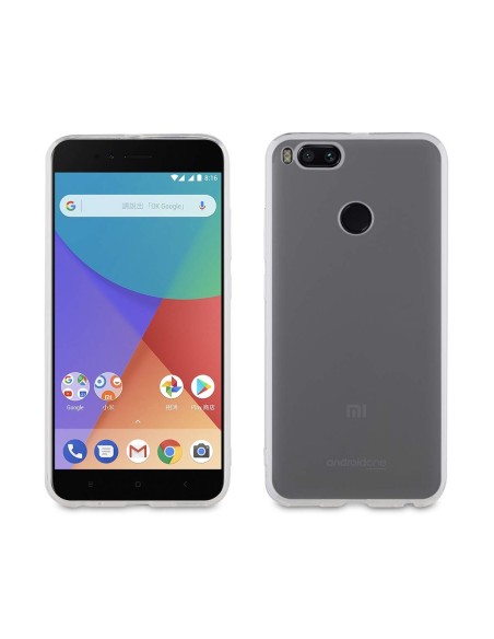 Funda para Xiaomi Mi A1 - Color Transparente - Muvit MUCRS0114 kiwiku.com
