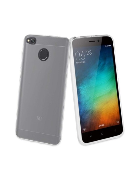Funda para Xiaomi Redmi 4X - Color Transparente - Muvit MUCRS0099 kiwiku.com