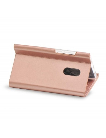Funda Folio para Xiaomi Redmi Note 4 - Color Oro  Rosa - Muvit MUFLS0200 kiwiku.com