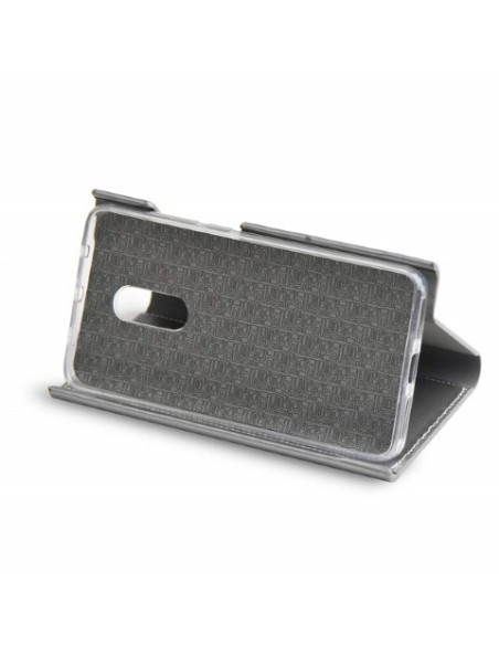 Funda Folio para Xiaomi Redmi Note 4 - Color Plata - Muvit MUFLS0201 kiwiku.com