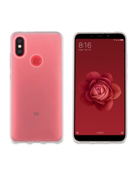 Funda para Xiaomi Mi A2 - Color Transparente - Muvit MUCRS0161 kiwiku.com