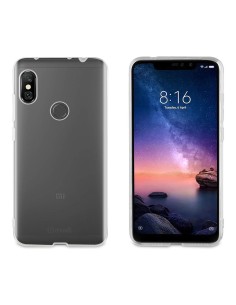 Funda para Xiaomi Redmi Note 6 Pro - Color Transparente - Muvit MUCRS0218 kiwiku.com