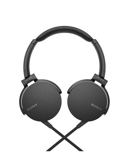 Auriculares Sony Mdr-Xb550Ap Extra Bass Con Microfono con cable Negro MDRXB550AP kiwiku.com