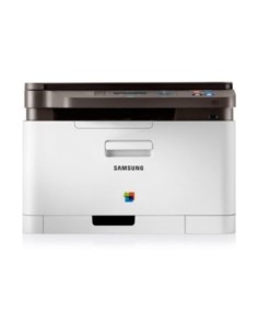 Samsung CLX 3305 - Impresora láser multifunción (B/N 18 PPM, color 4 PPM), Blanco y negro: SAMSUNG: Kiwiku.com: Informática