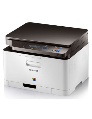 Samsung CLX 3305 - Impresora láser multifunción (B/N 18 PPM, color 4 PPM), Blanco y negro: SAMSUNG: Kiwiku.com: Informática