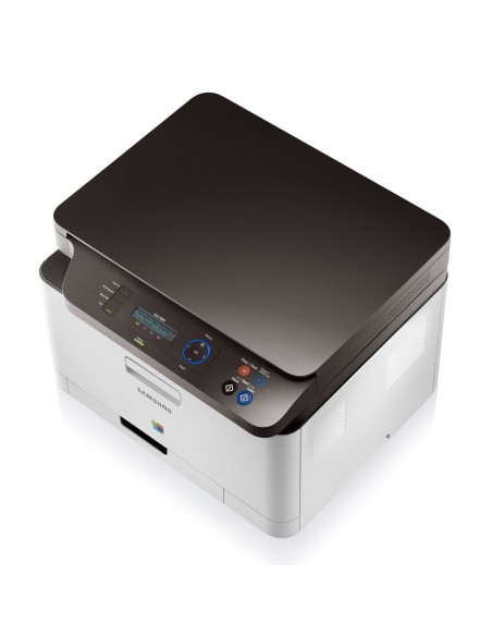 Samsung CLX 3305 - Impresora láser multifunción (B/N 18 PPM, color 4 PPM), Blanco y negro: SAMSUNG: Kiwiku.com: Informática