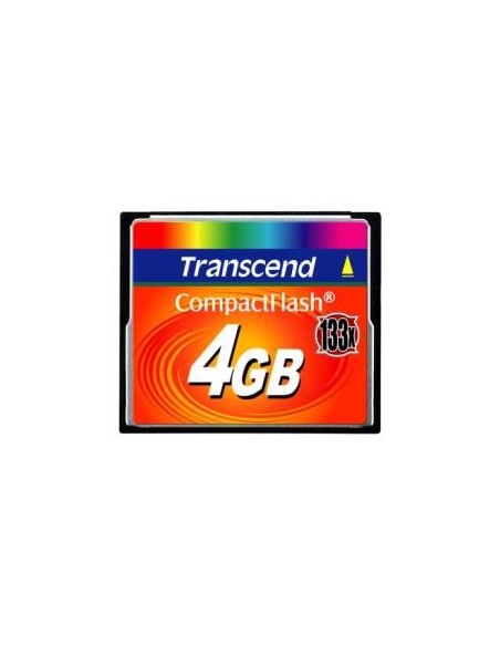 Tarjeta de memoria Transcend Compact Flash 4gb 133x