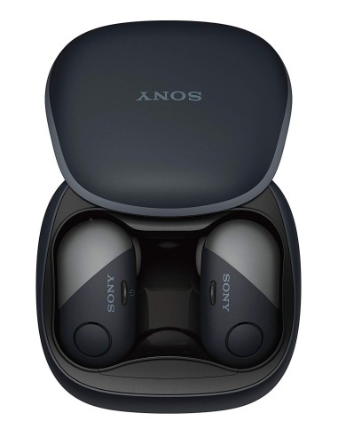 Sony Wf-Sp700N Negro Auriculares Inalámbricos Deportivos Bluetooth Nfc Noise Cancelling