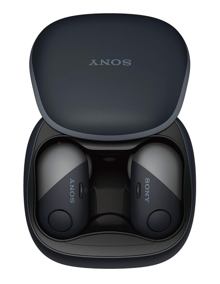 Sony Wf-Sp700N Negro Auriculares Inalámbricos Deportivos Bluetooth Nfc Noise Cancelling