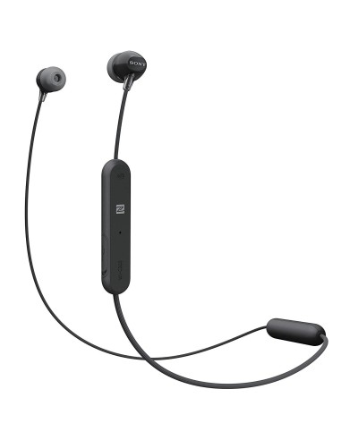 Sony Wi-C300 Negro Auriculares Inalámbricos Bluetooth Nfc Micrófono Integrado Con Manos Libres WIC300B.CE7 kiwiku.com