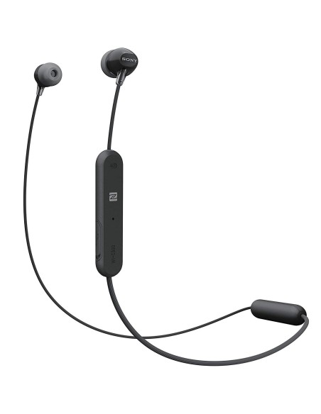 Sony Wi-C300 Negro Auriculares Inalámbricos Bluetooth Nfc Micrófono Integrado Con Manos Libres WIC300B.CE7 kiwiku.com