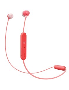 Sony wi-c300 rojo auriculares inalámbricos bluetooth nfc micrófono integrado con manos libres WIC300R.CE7 kiwiku.com 2